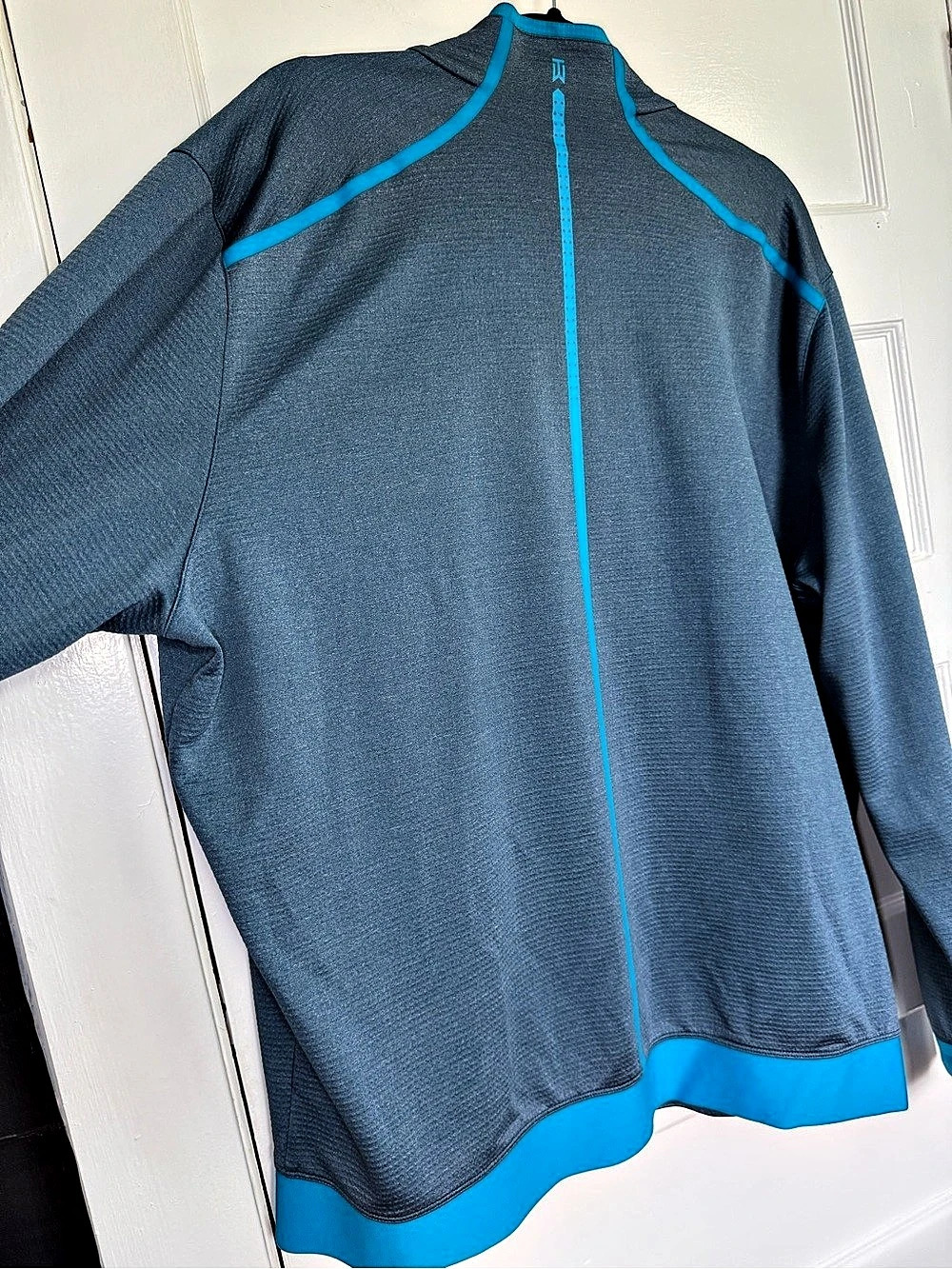 Nike Tiger Woods Collection Dri-FIT Quarter-Zip Golf Pullover Blue XXL - Picture 16 of 16